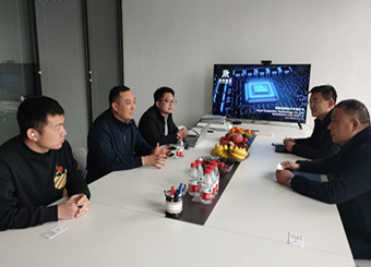 必赢电子游戏电子平台赴合肥万芯集成电路有限公司开展访企拓岗活动
